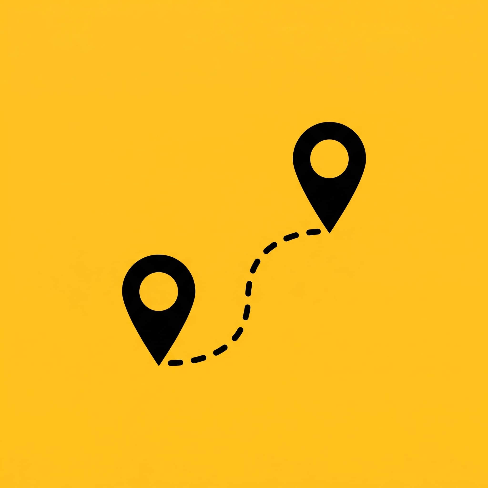 Map of Sri Lanka for planning a private transport route